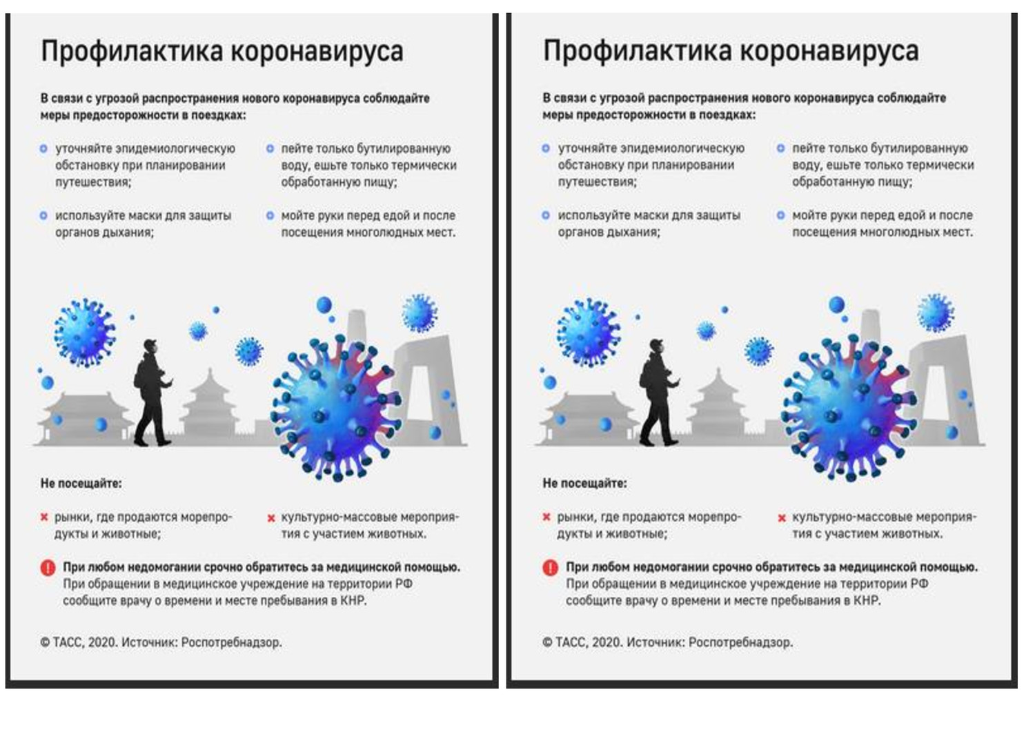 Коронавирус меры предосторожности и профилактики